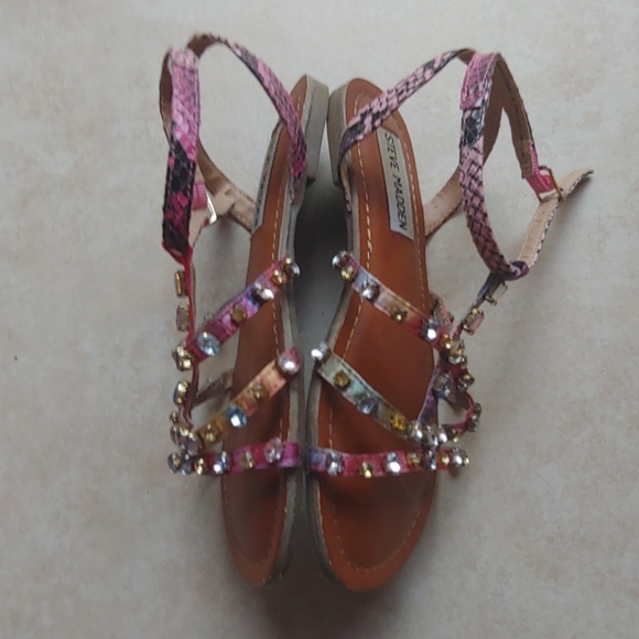 Jeweled Girls Sandals by Steve Madden - Picture 8 of 8